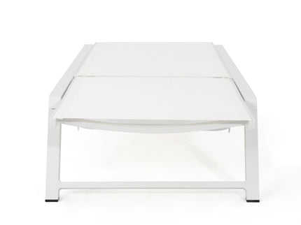 Myers - Chaise Lounge - White
