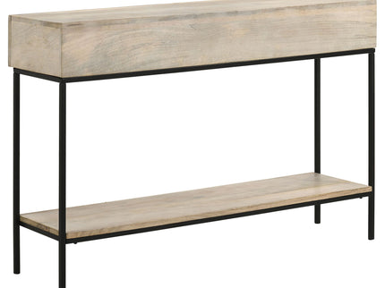 Terrace - 2 Drawer Entryway Console Table - White Washed