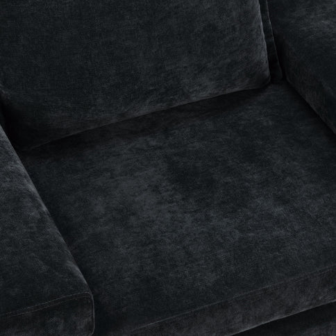Upholstered Accent Chair With Wide Armrests And Ergonomic Back Support