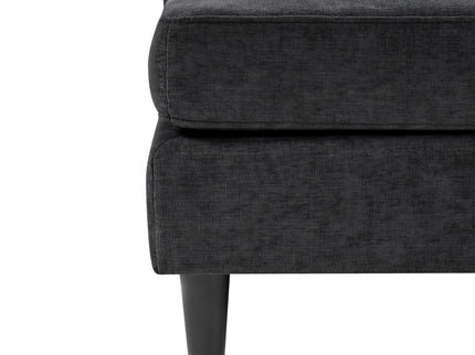 Chaise Lounge Sofa Bed With Dual Layer Armrests For Living Room
