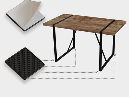 Dining Table, Rectangular - Wood
