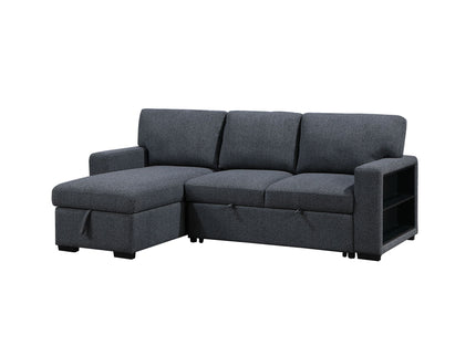 Terrence - Pull Out Sofa Bed - Dark Gray