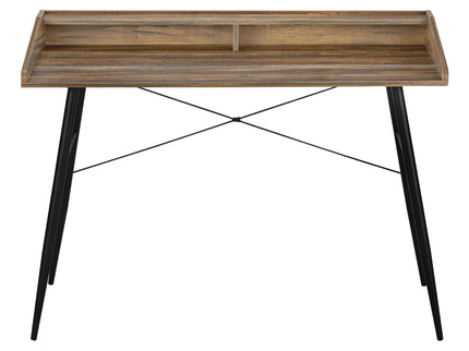 Computer Desk For Home Office, Sturdy Construction, Storage Shelves