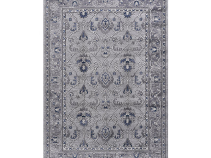 Marfi - 8' X 10' Oriental Area Rug - Gray / Blue