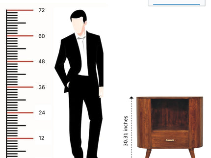 Cortez - T Bar Open Slot Cabinet - Dark Brown