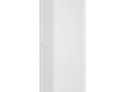 Storage Cabinet With Adjustable Shelves, 2 Doors, Rectangle Design For Bathroom