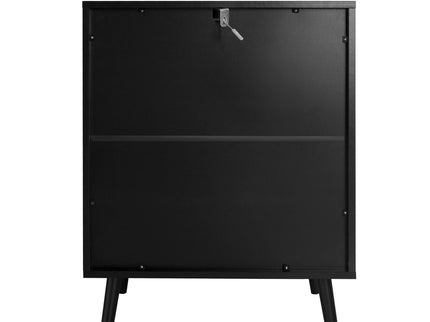 3 Drawer Cabinet, Suitable For Bedroom - Black