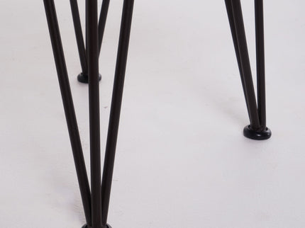 Zion - Outdoor Industrial Iron And Coffee Table - Teak