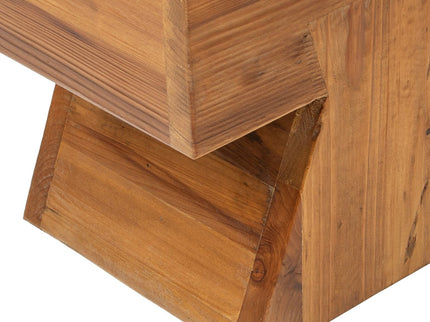 Nico - Stool Ottoman - Brown