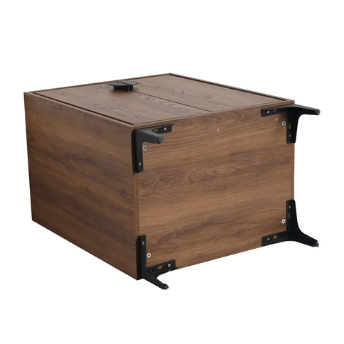 Modern Bathroom Vanity With Top Sink, Engineered Wood Storage Cabinet