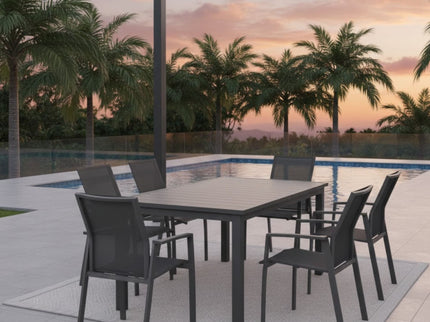 Patio Stackable Dining Chairs (Set of 4)