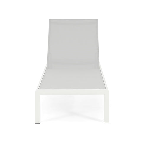 Outdoor Patio Chaise Lounge With 5 Reclining Positions