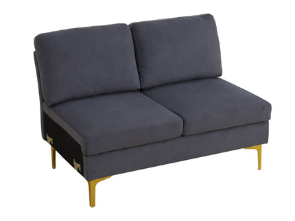 U - Shaped Sectional Sofa With Double Chaise