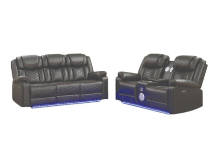 Challenger - LED Power Recliner Set