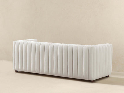 April - Mid-Century Modern Luxury Tight Back Boucle Couch