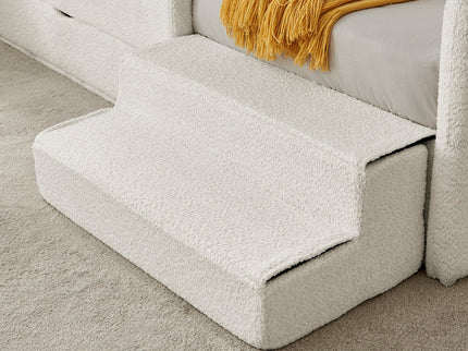 Safe Kids Bed With Guardrails And Storage