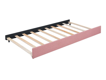 Upholstered Daybed, Sofa Bed Frame, No Box Spring Needed