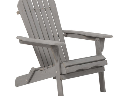 Oversize Outdoor Folding Adirondack Chair, Patio Chair For Garden