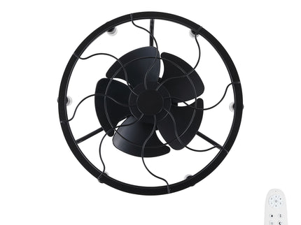 Modern Farmhouse Ceiling Fan, Adjustable Hanging