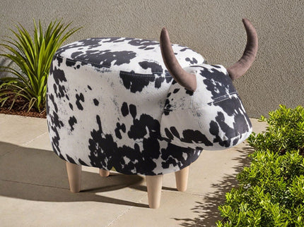 Cow Shaped Ottoman Footstool