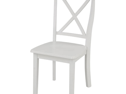 5 Pieces Dining Table And Chairs Set For 4 Persons, Kitchen Room Solid Wood Table With 4 Chairs