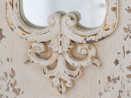 Full Length Mirror With Solid Wood Frame, Floor Mirror For Living Room Bedroom Entryway - White