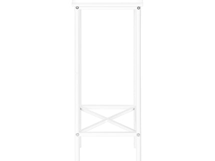 Accent Side Table, Narrow, Small, 2 Tier, Contemporary & Modern