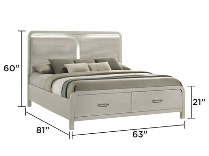 Aria - Bed With Storage Drawers