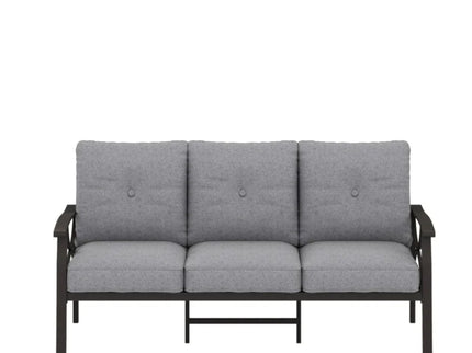 All-Weather 3 Seat Patio Sofa With Cushions