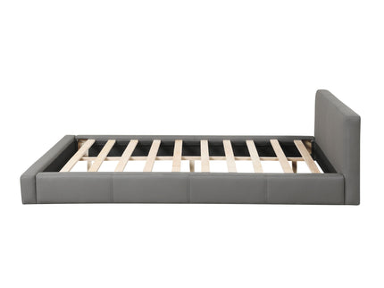 Stylish Upholstered Bed With Birch Wood Frame