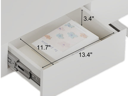 Rectangular Coffee Table With Hidden Storage