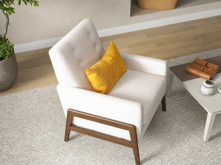Cole - Solid Wood Lounge Chair