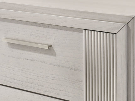 4 Drawer Tall Storage Chest Furniture - White