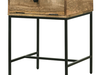 Wyrik - Rectangular Side End Table - Honey