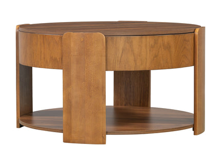 Round Lift Top Coffee Table With Hidden Storage