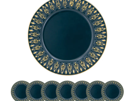 Elegant Plastic Charger Plate (Set of 8)
