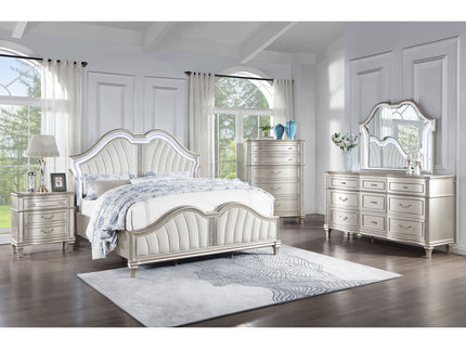 Colwood - 9 Drawer Dresser With Mirror - Silver