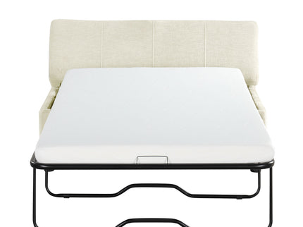 Twin Size Folding Ottoman Sleeper Bed With Mattress Convertible Guest Bed