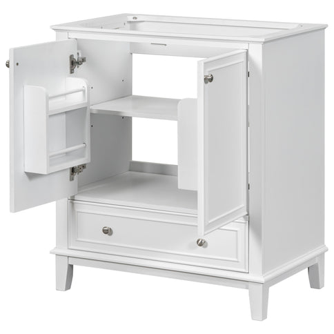 Modern Bathroom Vanity Base Only With Doors And Drawer
