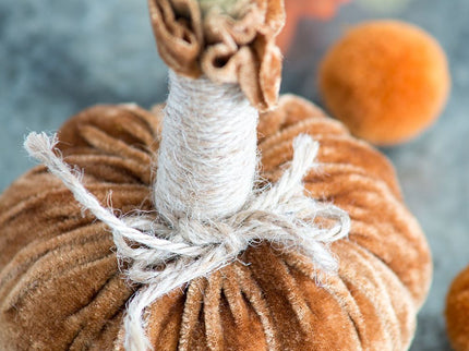 Pumpkin Ornament For Holiday Harvest Festival Fall Festival & Thanksgiving (Set of 6)