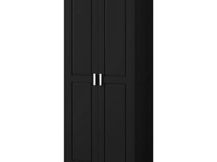 Storage Cabinet With Adjustable Shelves, 2 Doors, Rectangle Design For Bathroom