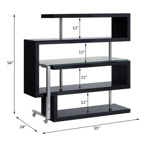Buck II - Writing Desk & Bookshelf