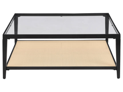 Kenneth - Square Coffee Table - Black