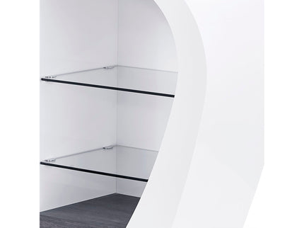 Anne - Buffet - White / Gray