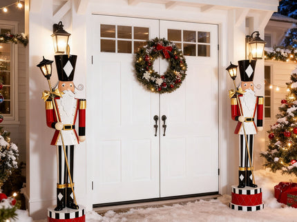 Classic Nutcracker Holiday Decor With Timeless Design And Durable Construction - Red