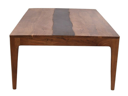 Wood Dining Table - Natural Wood / Brown