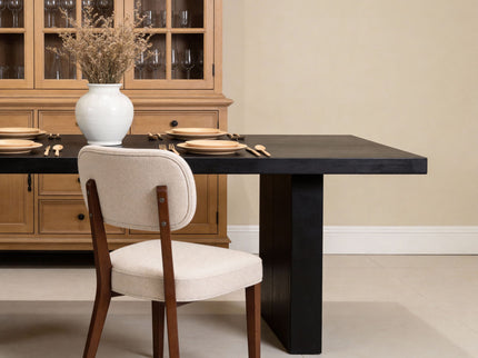 Contemporary Armless Dining Chairs (Set of 2)