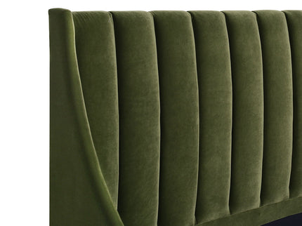 Aspen - Vertical Tufted Modern Headboard Platform Bed Set