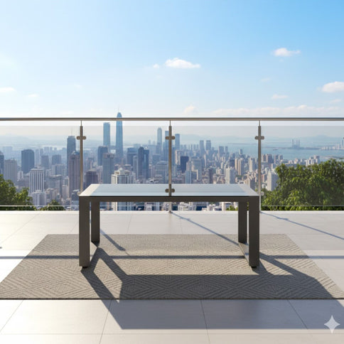 Modern All-Weather Outdoor Coffee Table