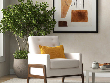 Cole - Solid Wood Lounge Chair